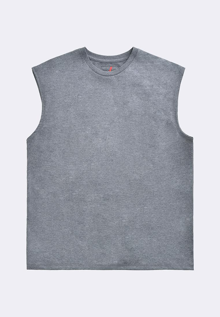 Men's Round Neck Muscle T-Shirt