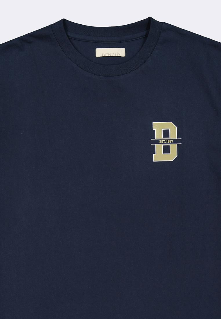 Men's Round Neck Logo T-Shirt