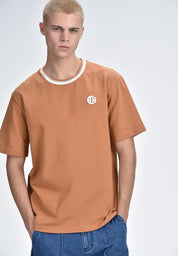 Men's Round Neck Logo T-Shirt