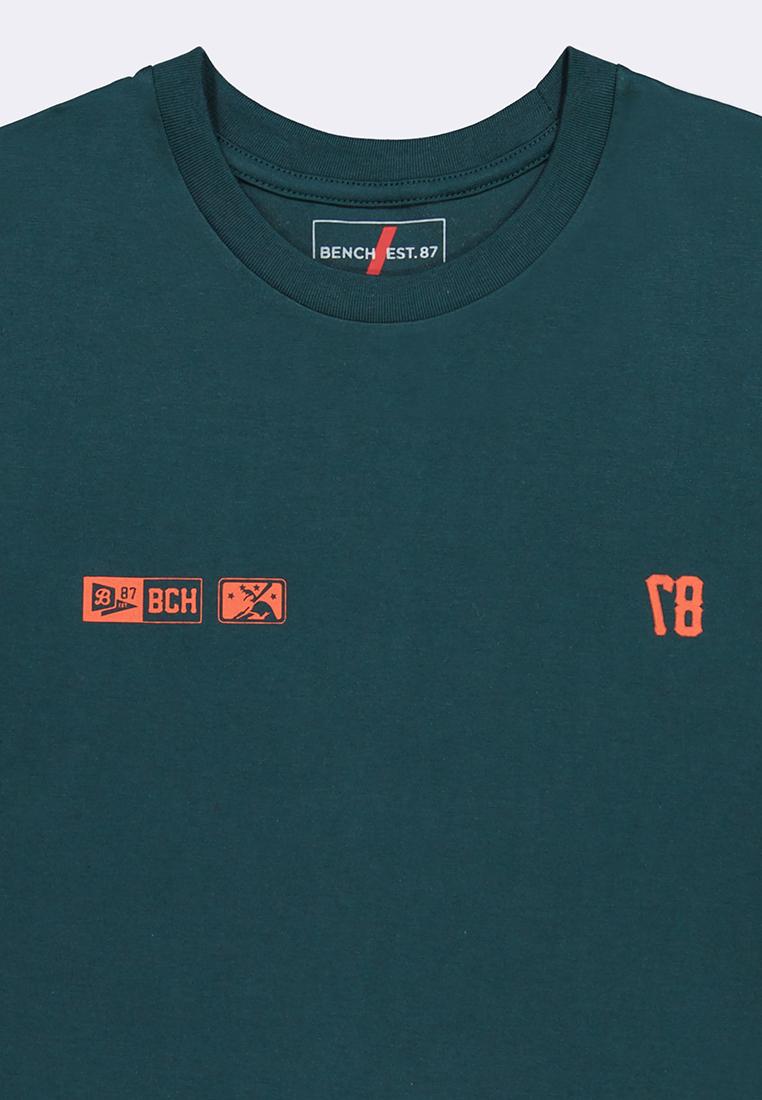 Men's Round Neck Graphic T-Shirt