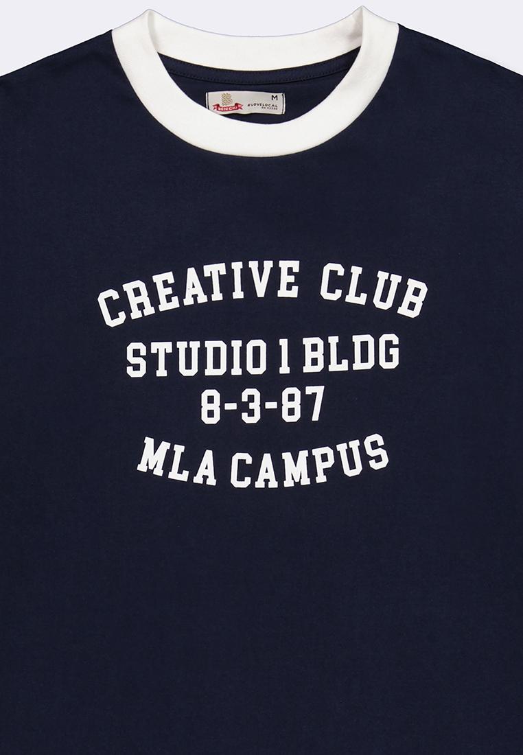 Men's Round Neck Graphic T-Shirt