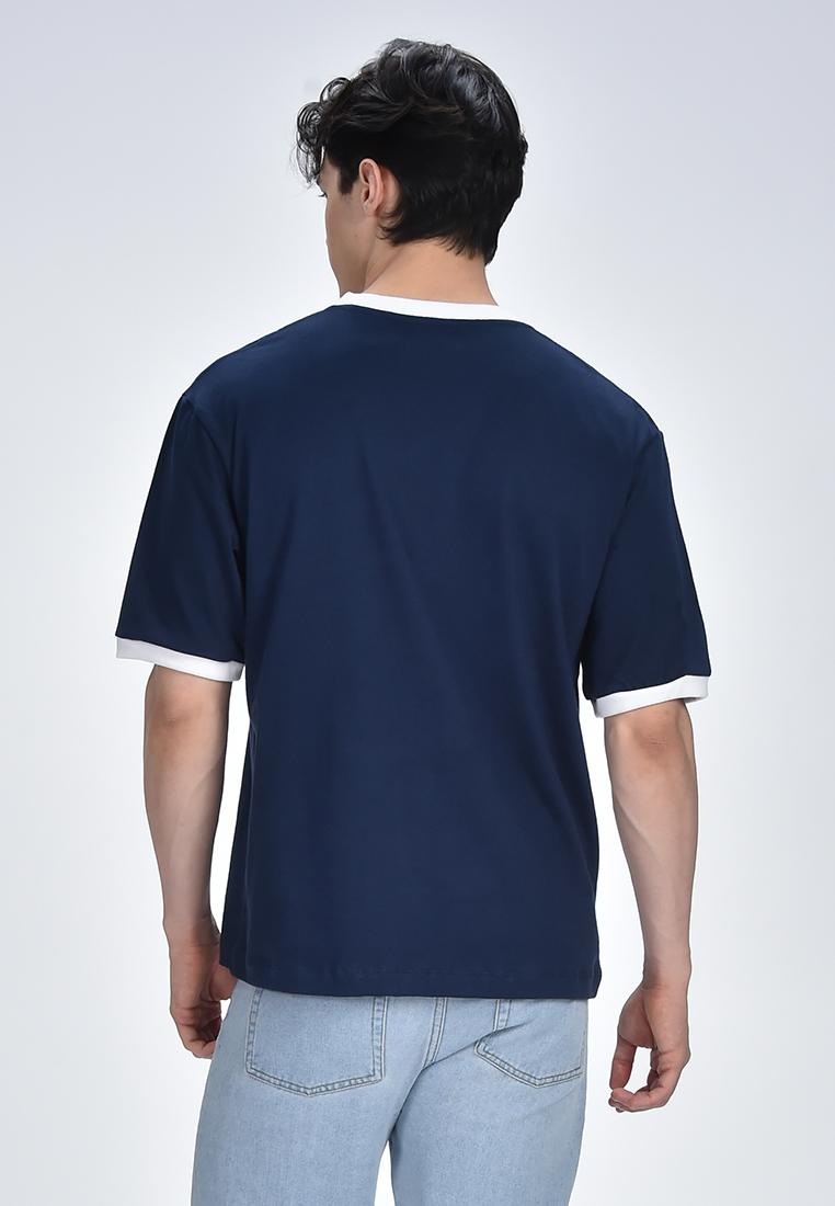 Men's Round Neck Graphic T-Shirt