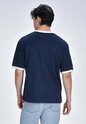 Men's Round Neck Graphic T-Shirt