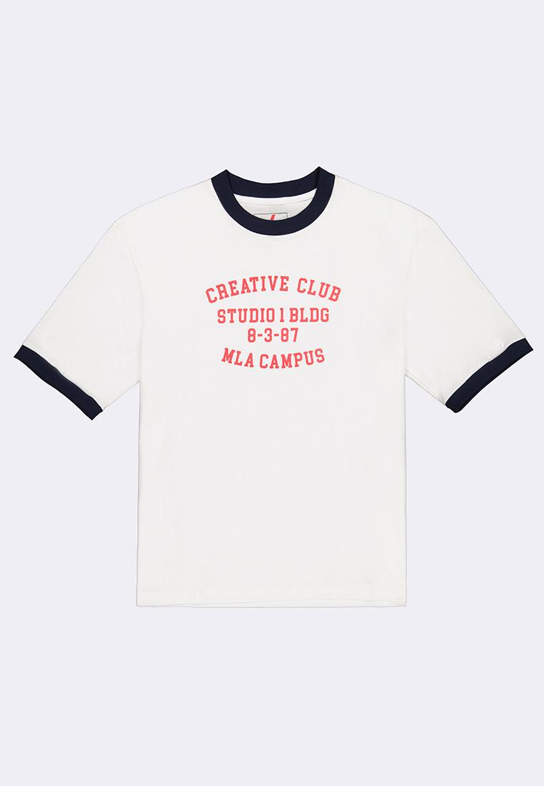 Men's Round Neck Graphic T-Shirt