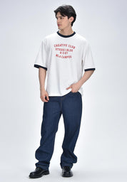 Men's Round Neck Graphic T-Shirt