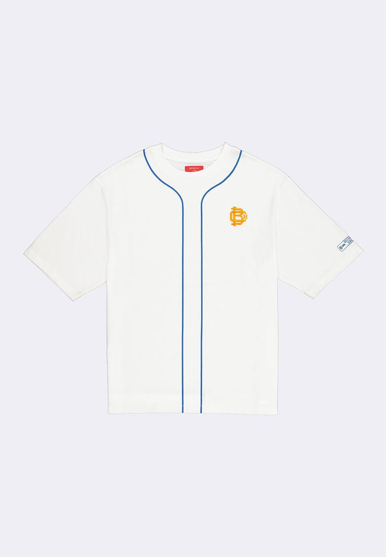 Men's Short Sleeve T-Shirt with Piping Detail