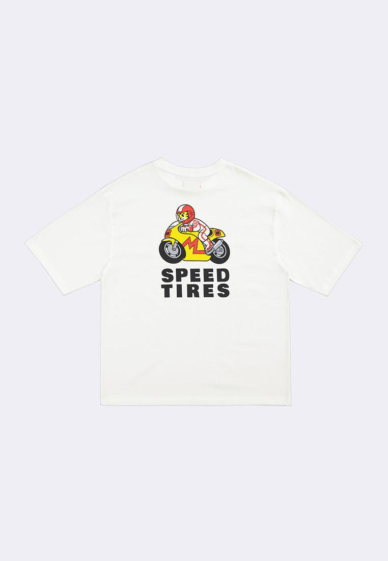 #BENCH x Jeff Cole Men's Speed Tires Graphic T-Shirt