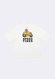 #BENCH x Jeff Cole Men's Speed Tires Graphic T-Shirt