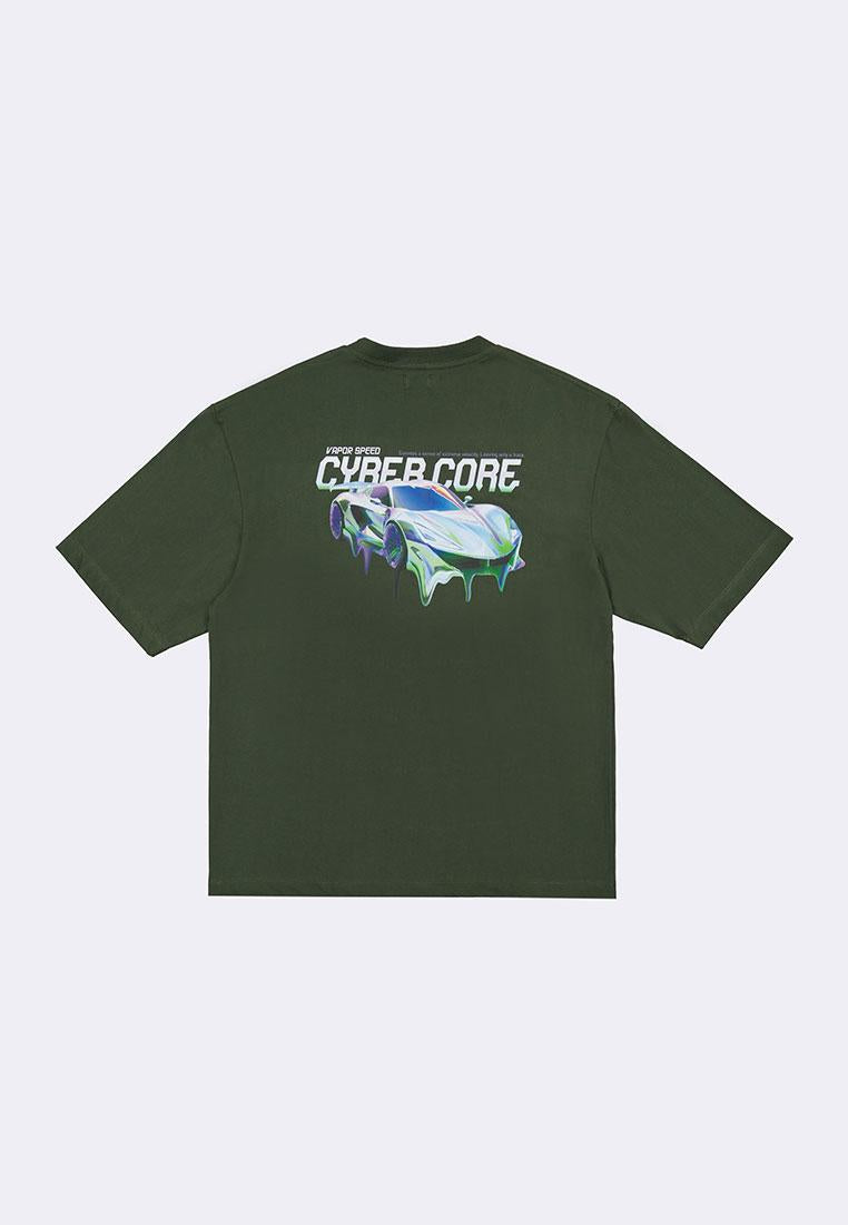 Men's Round Neck Graphic Shirt