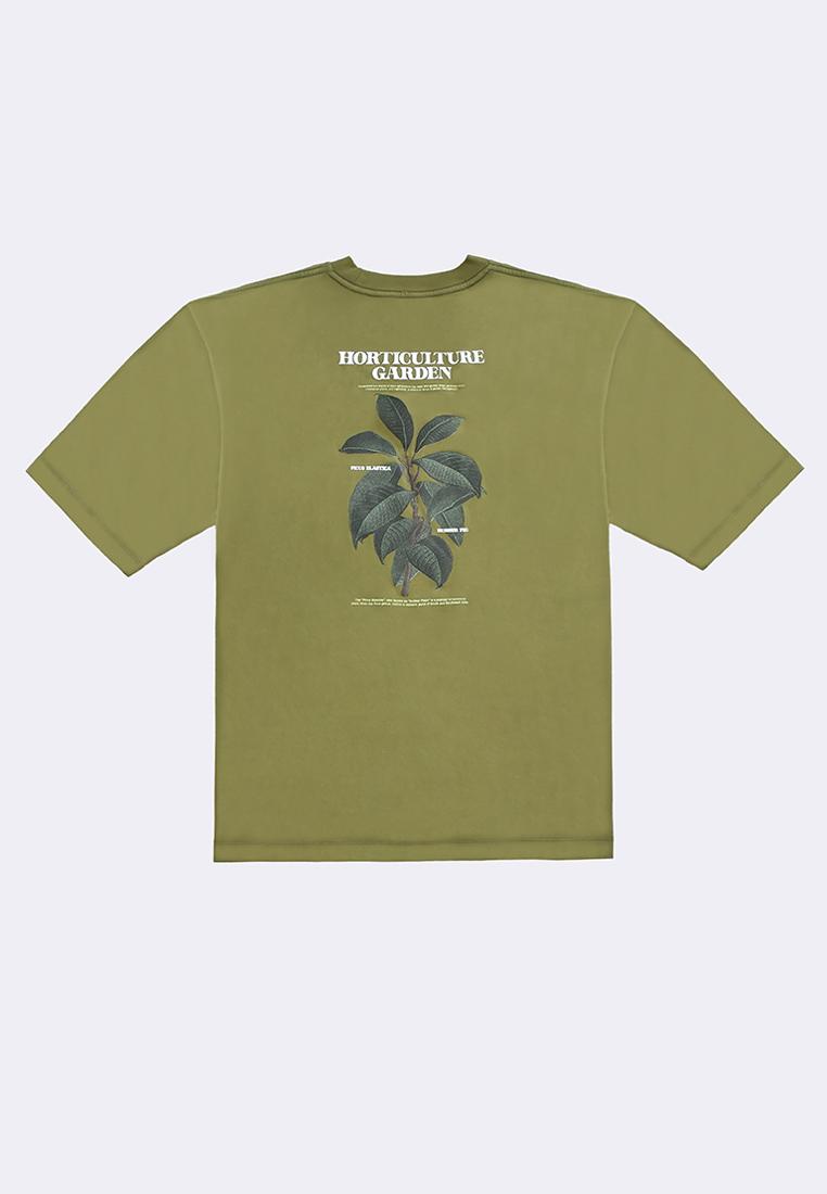 Men's Round Neck Graphic T-Shirt