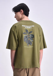 Men's Round Neck Graphic T-Shirt