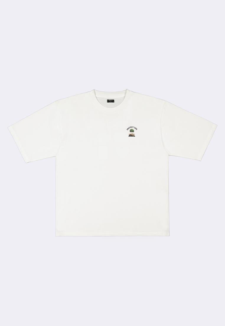 Men's Round Neck Graphic Shirt