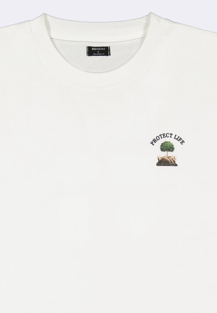 Men's Round Neck Graphic Shirt