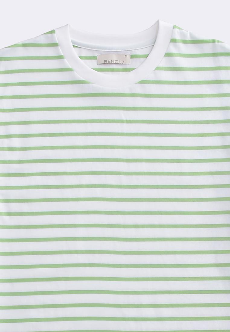 Men's Striped Crew Neck T-Shirt
