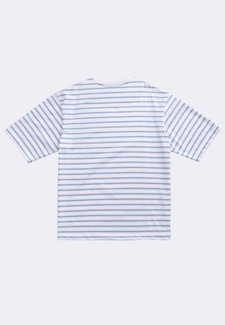 Men's Striped Crew Neck T-Shirt