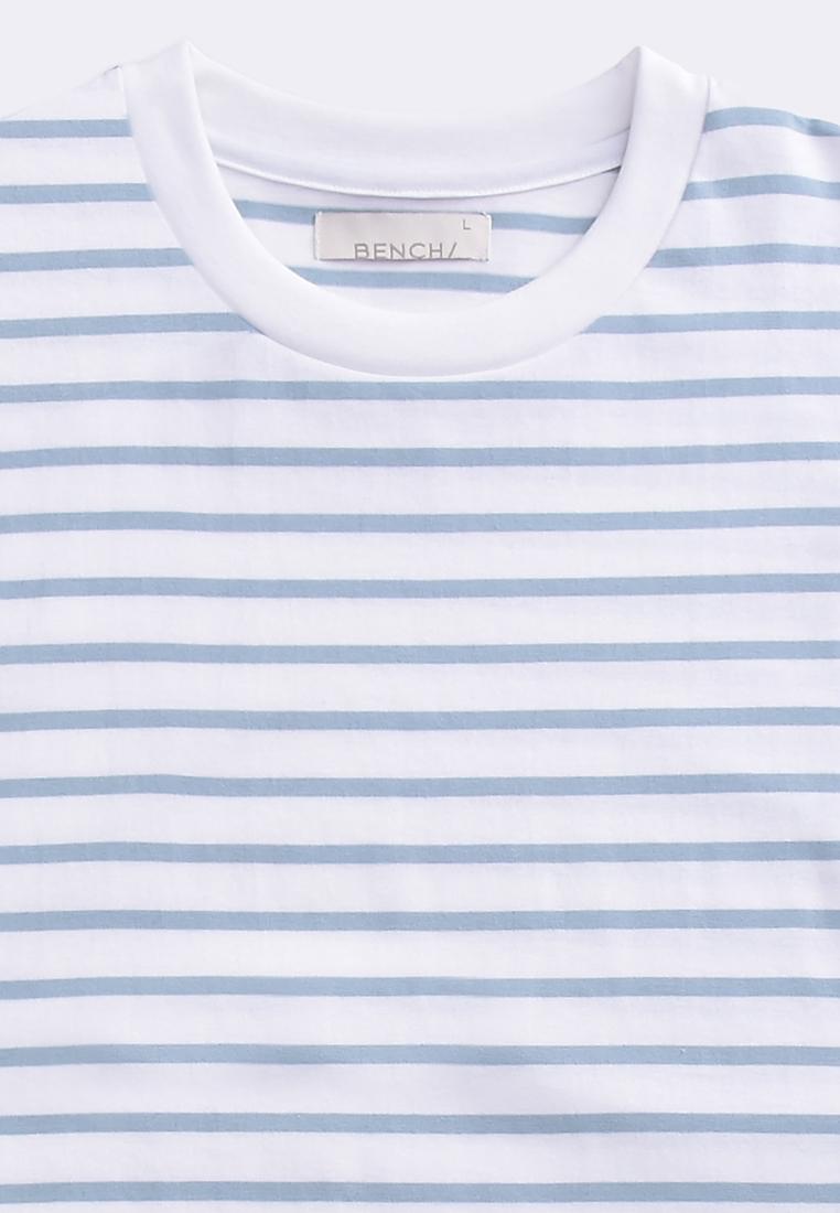 Men's Striped Crew Neck T-Shirt