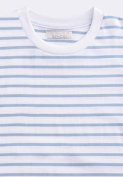 Men's Striped Crew Neck T-Shirt