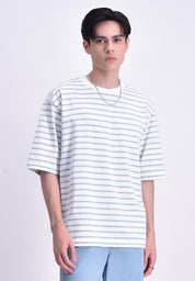 Men's Striped Crew Neck T-Shirt