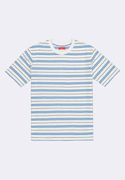 Men's Round Neck Striped Tee