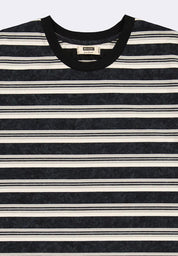 Men's Round Neck Striped T-Shirt