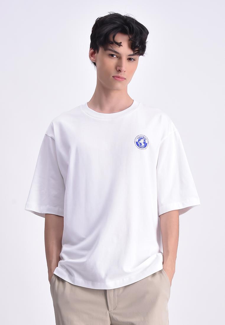 Men's Round Neck Graphic T-Shirt