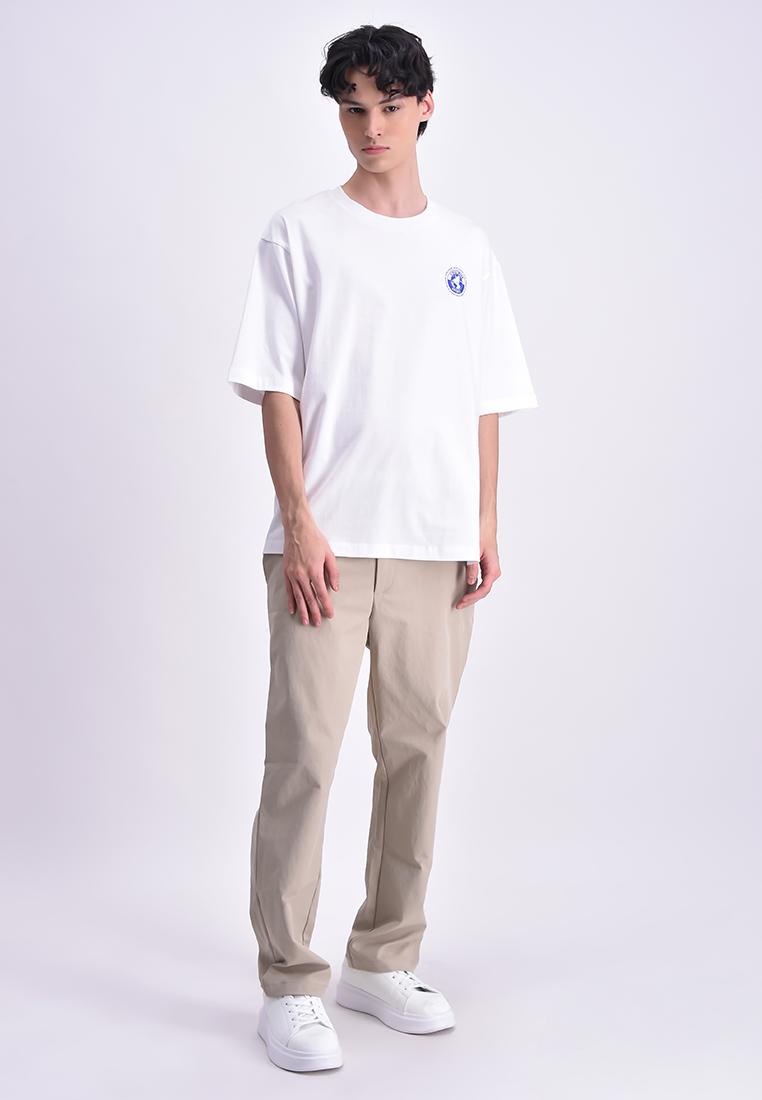 Men's Round Neck Graphic T-Shirt