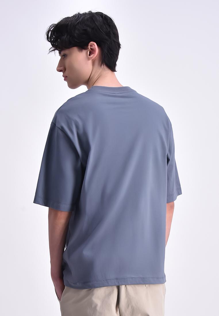 Men's Round Neck Graphic T-Shirt