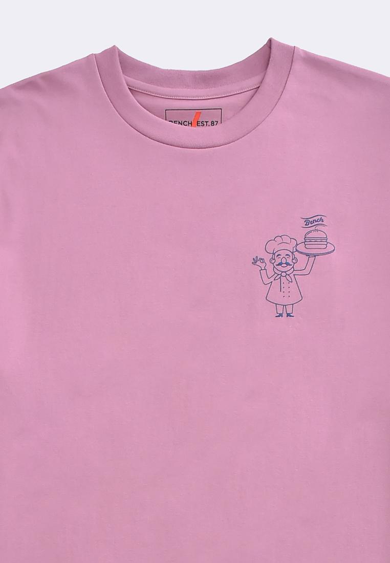 Men's Round Neck Graphic T-Shirt