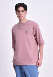 Men's Round Neck Graphic T-Shirt