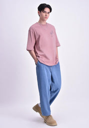 Men's Round Neck Graphic T-Shirt