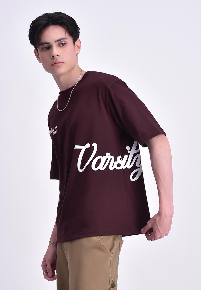 Men's Round Neck Graphic T-Shirt