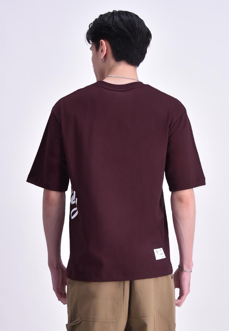 Men's Round Neck Graphic T-Shirt