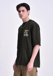 Men's Round Neck Graphic T-Shirt
