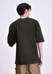 Men's Round Neck Graphic T-Shirt