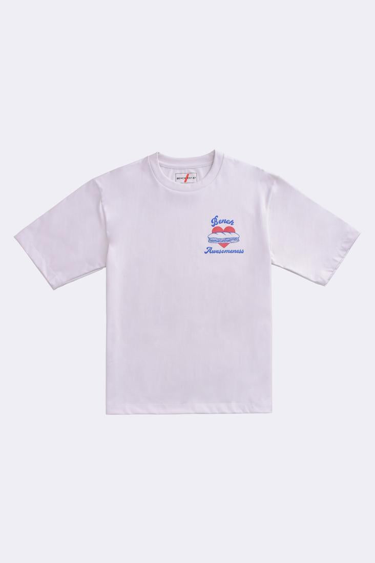 Men's Round Neck Graphic T-Shirt