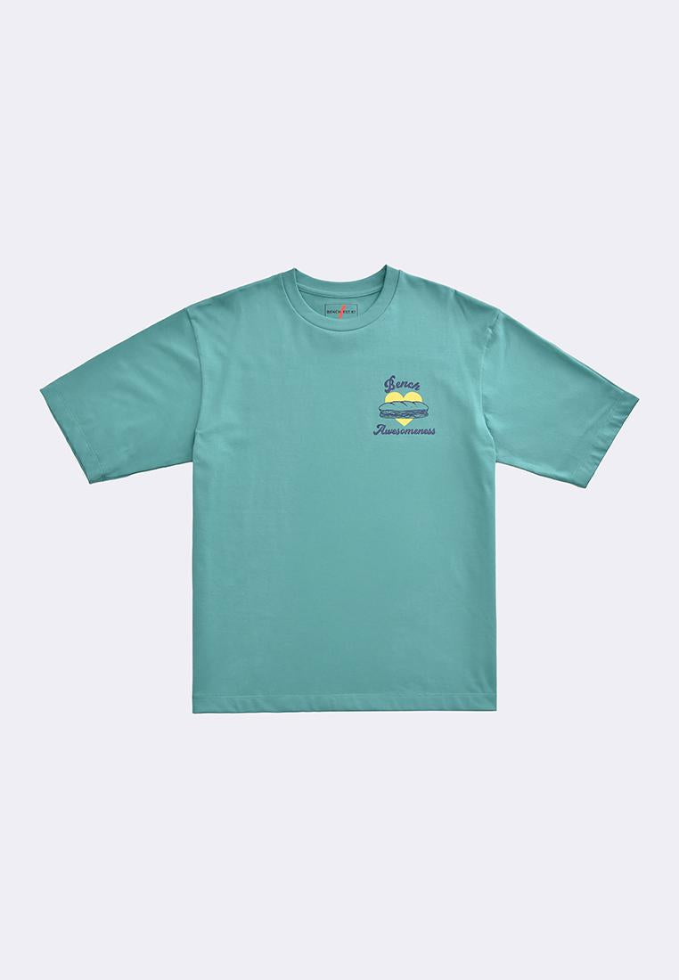 Men's Round Neck Graphic T-Shirt