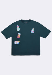 Men's Round Neck Graphic T-Shirt