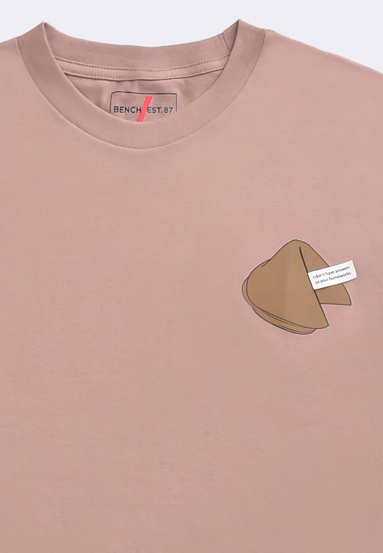Men's Round Neck Graphic T-Shirt
