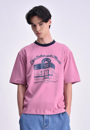 Men's Crew Neck Graphic T-Shirt