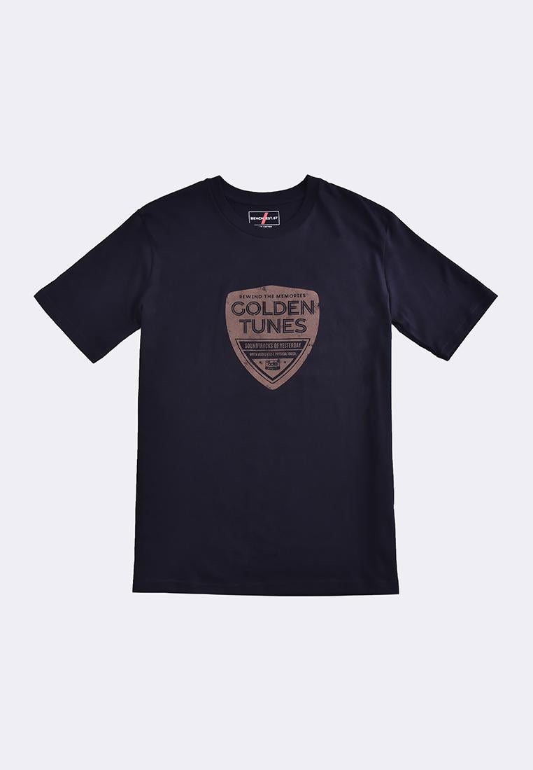 Men's Round Neck Graphic T-Shirt