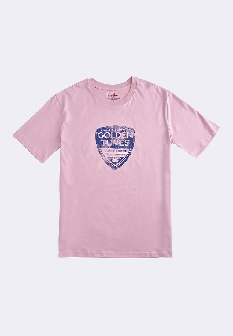 Men's Round Neck Graphic T-Shirt