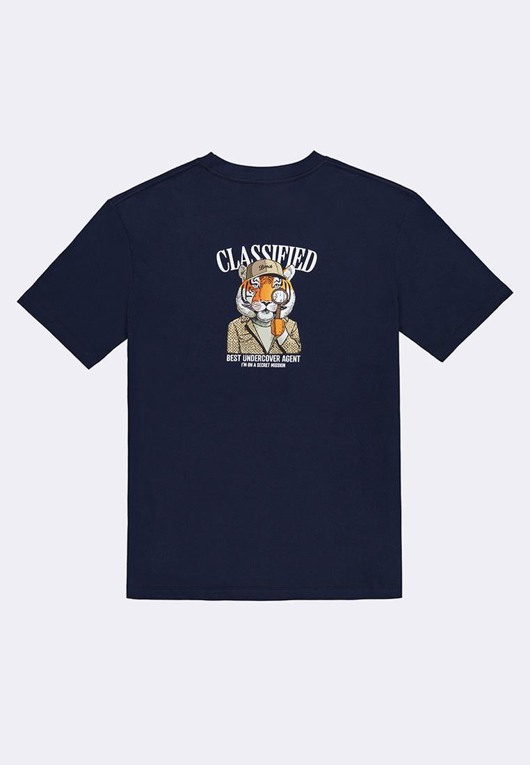 Bench x Lomon Men's Round Neck Graphic T-Shirt