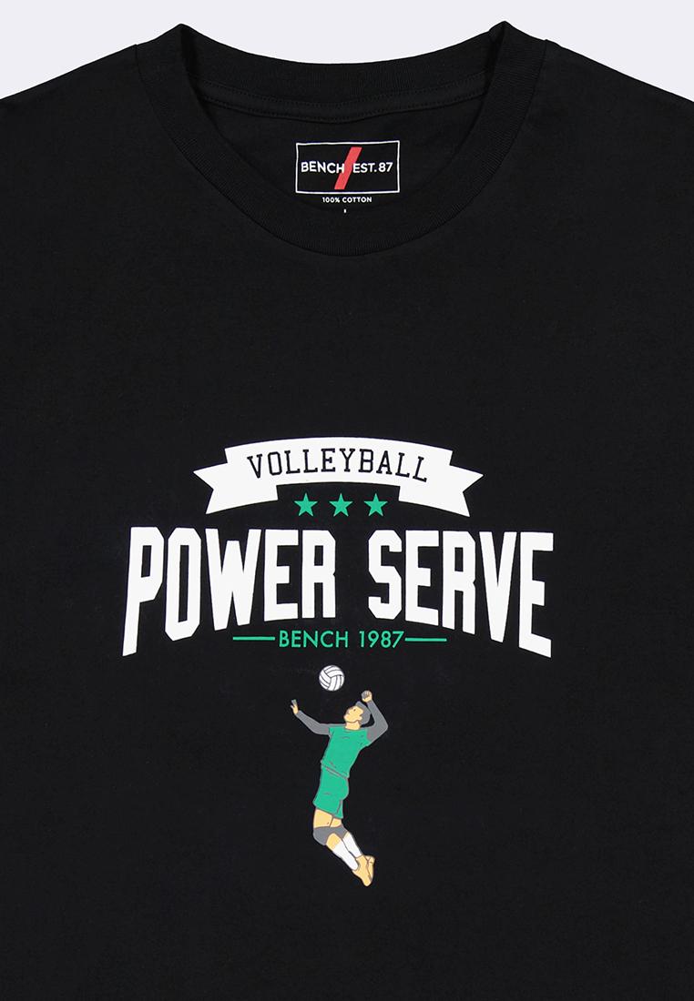 Men's Round Neck Graphic T-Shirt