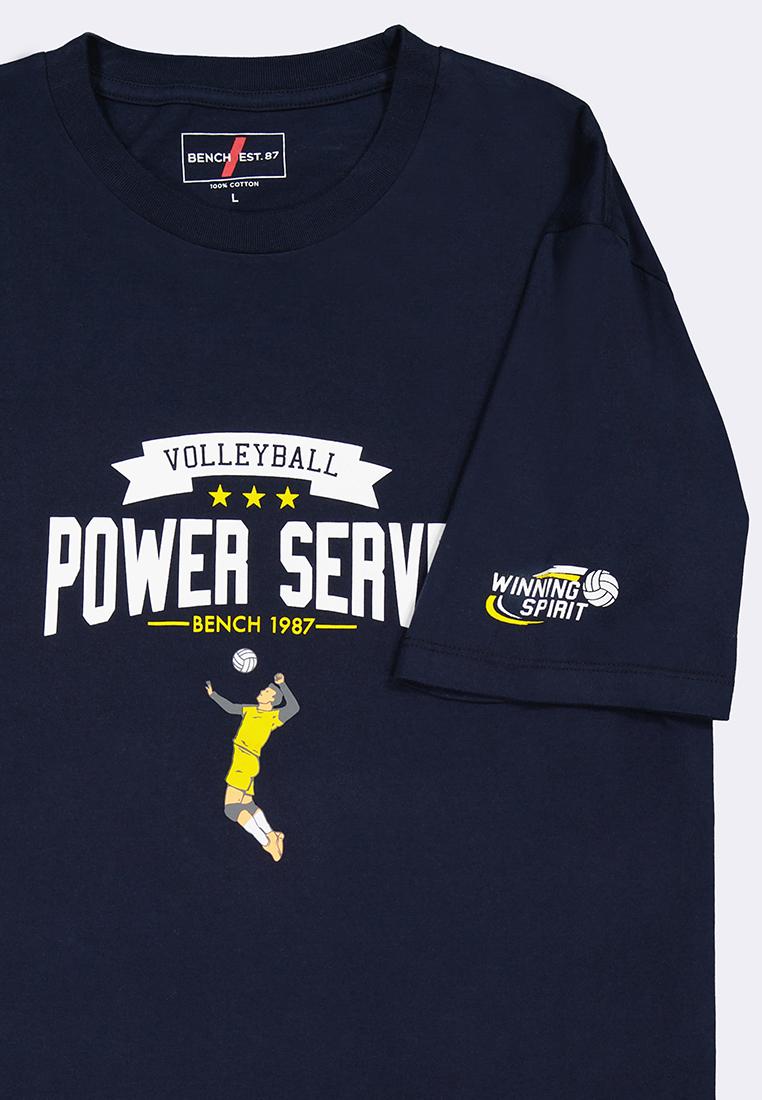 Men's Round Neck Graphic T-Shirt