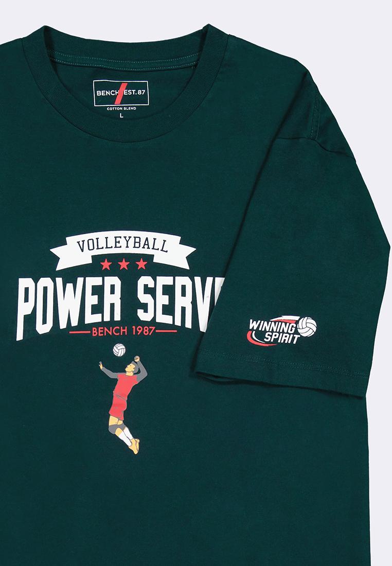 Men's Round Neck Graphic T-Shirt