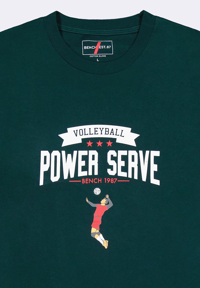 Men's Round Neck Graphic T-Shirt