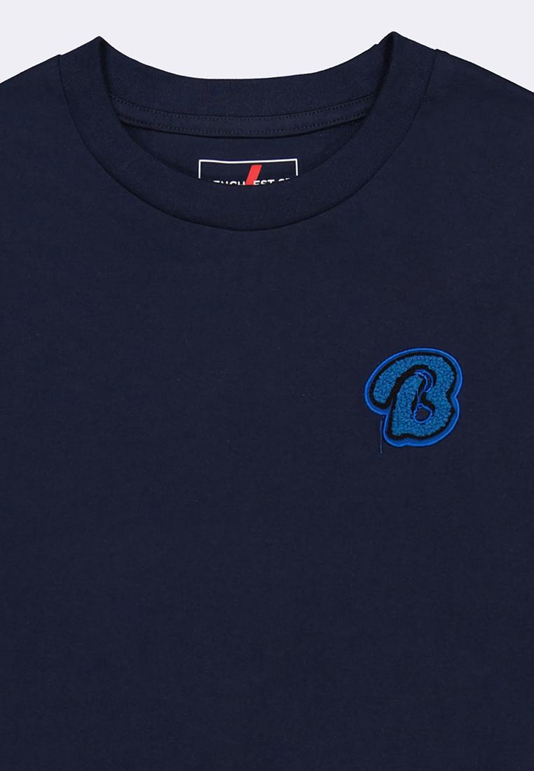 Men's Round Neck Logo Tee