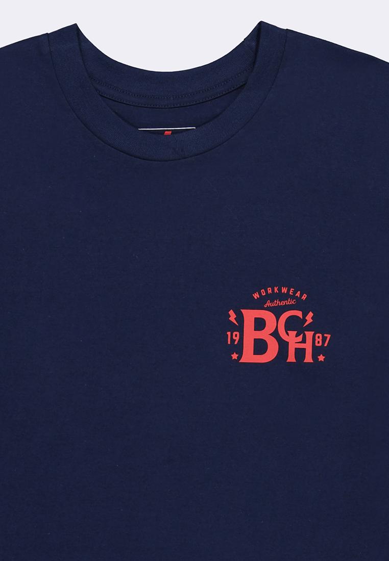 Men's Round Neck Graphic T-Shirt