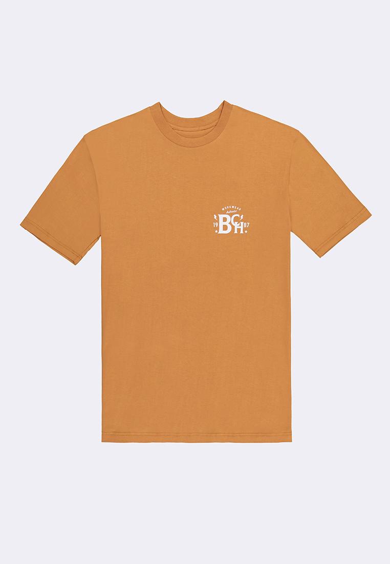 Men's Round Neck Graphic T-Shirt