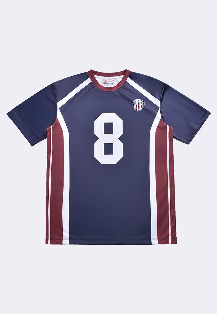 Men's Round Neck Volleyball T-Shirt